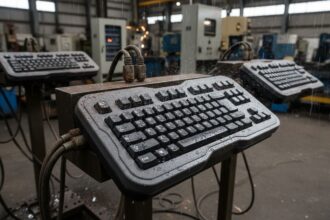 Clavier industriel étanche adapté aux environnements difficiles